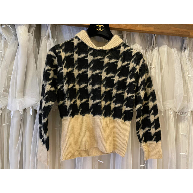 ニット セーター トップス  韓国 海外セレブ Tシャツ 長袖 冬物 レディースのトップス(ニット/セーター)の商品写真