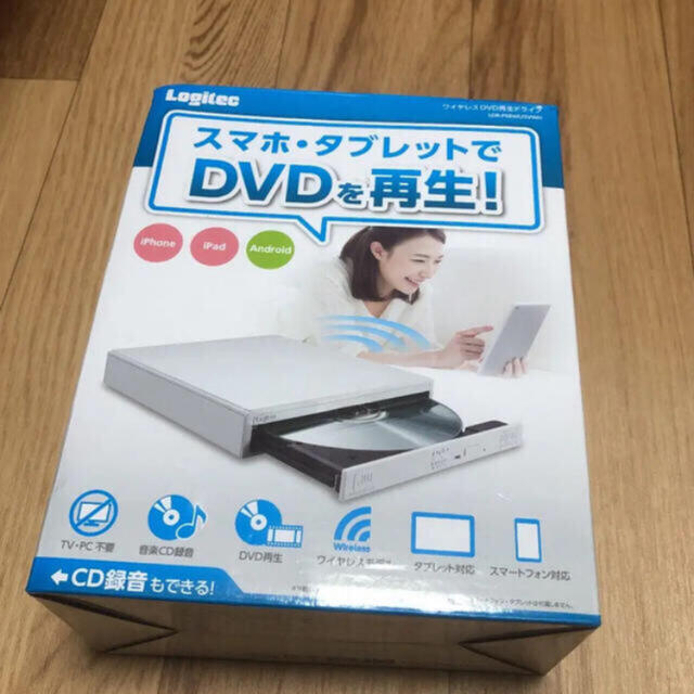 Logitec DVD再生 CD録音 WiFiモデル 1