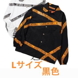 STUDIO SEVEN CAUTION COACH JACKET Mサイズ