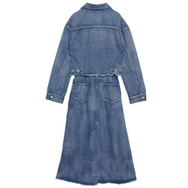 Ameri VINTAGE(アメリヴィンテージ)の4WAY DENIM DRESS COAT アメリヴィンテージ レディースのワンピース(ロングワンピース/マキシワンピース)の商品写真