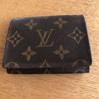 ルイヴィトン(LOUIS VUITTON)のルイヴィトン　名刺入れ　モノグラム(名刺入れ/定期入れ)