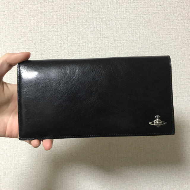 新品✨ヴィヴィアンウエストウッド  長財布　正規品　黒　本革