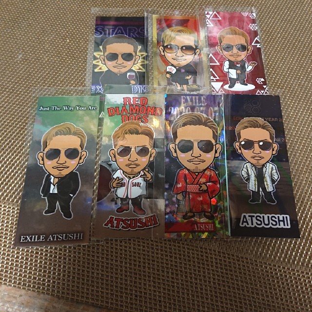 EXILE(エグザイル)のEXILE ATSUSHI 千社札セット☆ エンタメ/ホビーのタレントグッズ(ミュージシャン)の商品写真