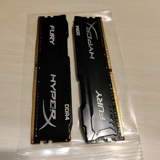 HyperX HX424C15FBK2/32  DDR-2400 16gb×2枚