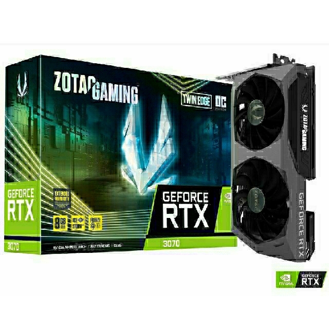 高額売筋】 未開封 ZOTAC OC 3070 RTX GeForce GAMING PCパーツ