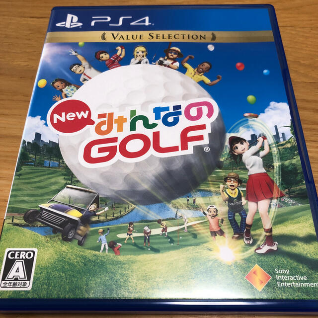 New みんなのGOLF（Value Selection） PS4 エンタメ/ホビーのゲームソフト/ゲーム機本体(家庭用ゲームソフト)の商品写真