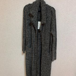 ザラ(ZARA)のZARA ロングニットカーディガン(ニットコート)