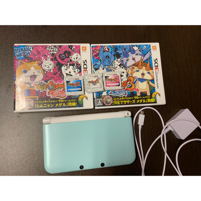 3DS LL本体 (豪華おまけ付き） エンタメ/ホビーのゲームソフト/ゲーム機本体(家庭用ゲーム機本体)の商品写真