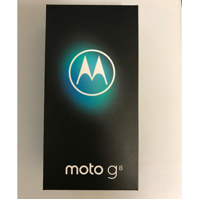 【新品】Motorola  simフリー　moto g8　白