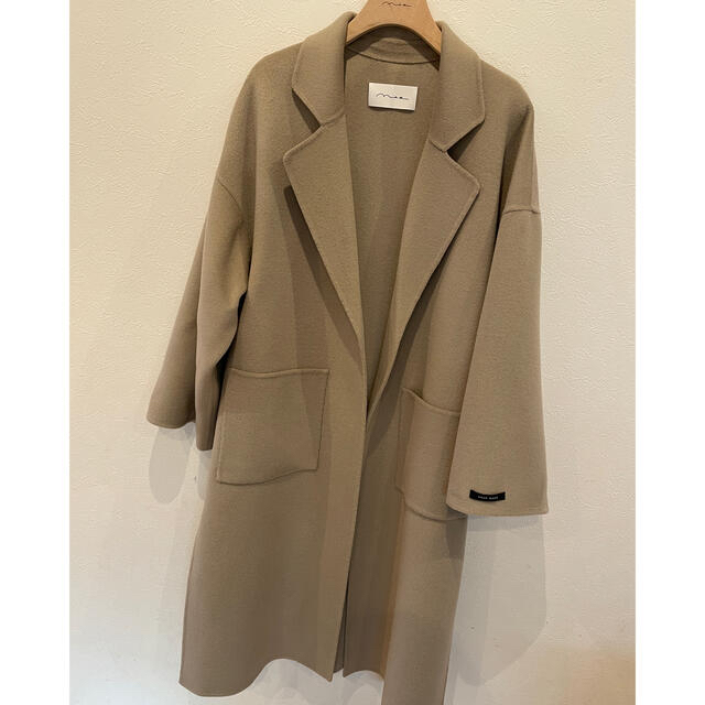 nae Standard Wool Coat greige -7cm丈 protechsinc.com