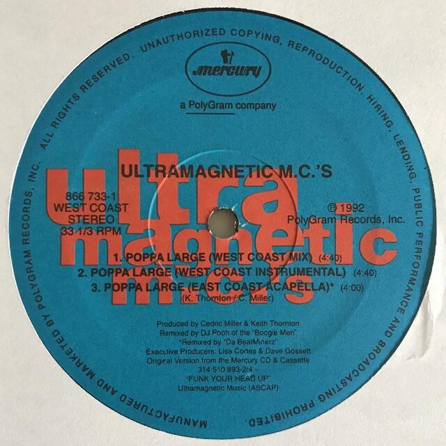 Ultramagnetic MC's - Poppa Large ②