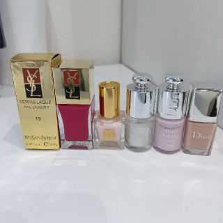 ディオール(Dior)のDior  YSL  ESTEE LAUDER ネイル４本セット(マニキュア)