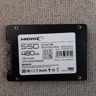内蔵用SSD2.5inch SATA SSD 480GB　かいとんまん様専用(PCパーツ)