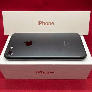 Apple - SIMフリー iPhone7 128GB マットブラック 上美品の通販 by une ...