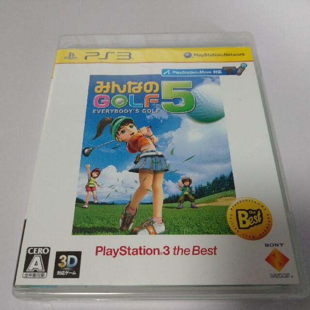 SONY(ソニー)のみんなのGOLF 5（PlayStation 3 the Best） PS3 エンタメ/ホビーのゲームソフト/ゲーム機本体(家庭用ゲームソフト)の商品写真