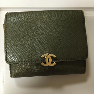 シャネル(CHANEL)のシャネル　三つ折り財布(折り財布)