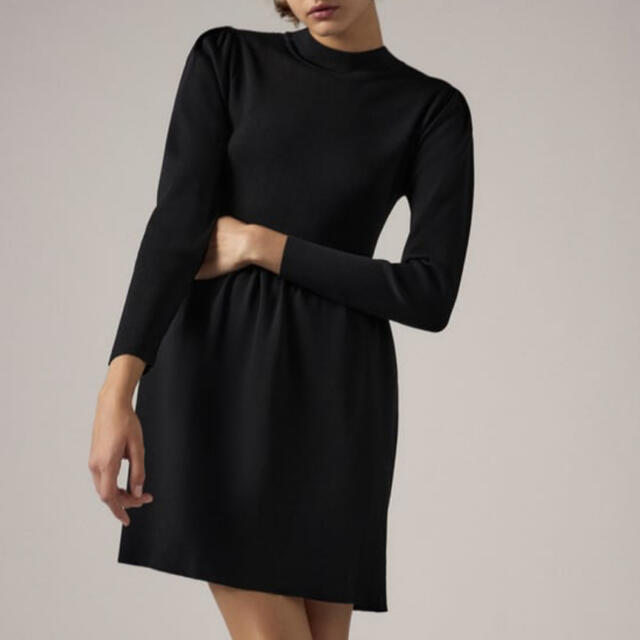 ZARA - 新品タグ付【ZARA ニットミニワンピース】ザラ ZARA - 新品タグ付【ZARA ニットミニワンピース】ザラ
