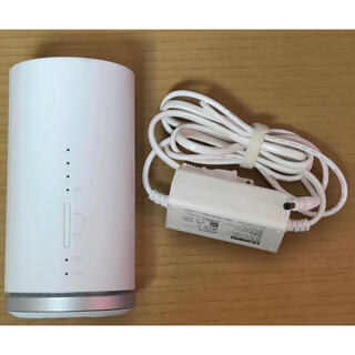 エーユー(au)のUQ WiMAX L01 ホームWi-Fiルーター(PC周辺機器)