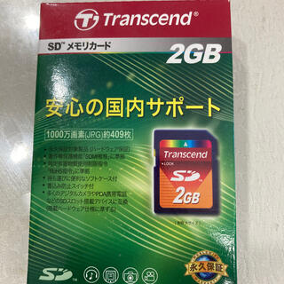 トランセンド(Transcend)の新品　TRANSCEND SDカード　2GB(その他)