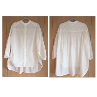 未使用yori 2019AW バックギャザーシャツ デザイナーさん着用の