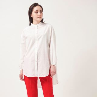 本当に信頼出来る店 未使用yori 2019AW デザイナーさん着用の バックギャザーシャツ シャツ/ブラウス(長袖/七分)