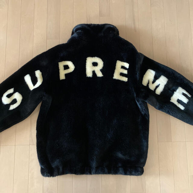 supreme FAUX FUR BOMBER  Lサイズ　国内オンライン正規品