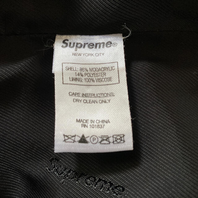 Supreme(シュプリーム)のsupreme FAUX FUR BOMBER  Lサイズ　国内オンライン正規品 メンズのジャケット/アウター(ブルゾン)の商品写真