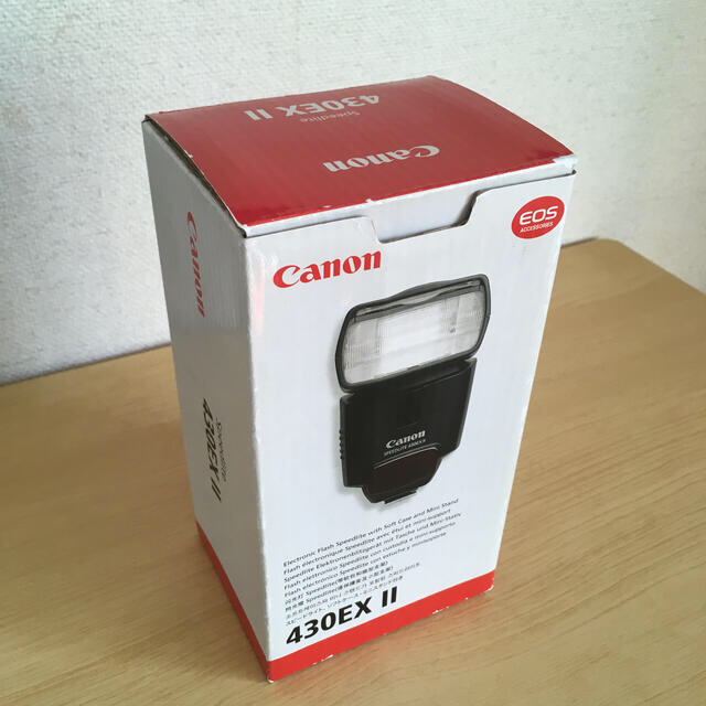 Canon(キヤノン)の※19〜23日発送不可 Canon speed lite 430 EX Ⅱ スマホ/家電/カメラのカメラ(ストロボ/照明)の商品写真