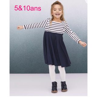 プチバトー(PETIT BATEAU)の専用　プチバトー　新品タグ付きワンピース　5ans＆10ans(ワンピース)