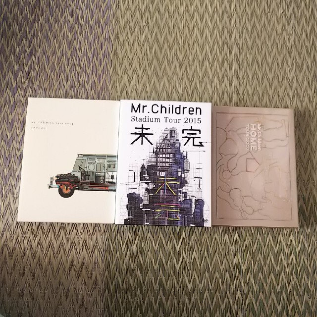 Mr.Children DVD 3本セット 未完 シオクノオト HOME