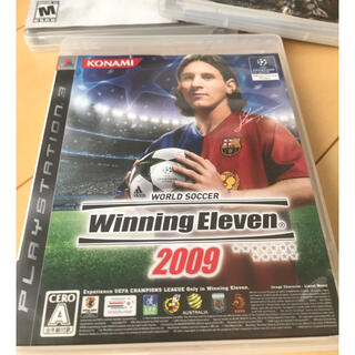 コナミ(KONAMI)の送料無料　PS3ソフト　ワールドサッカーウイニングイレブン2009(家庭用ゲームソフト)