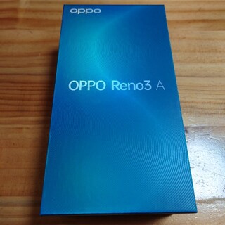 OPPO Reno3A 新品未使用　ホワイト(スマートフォン本体)