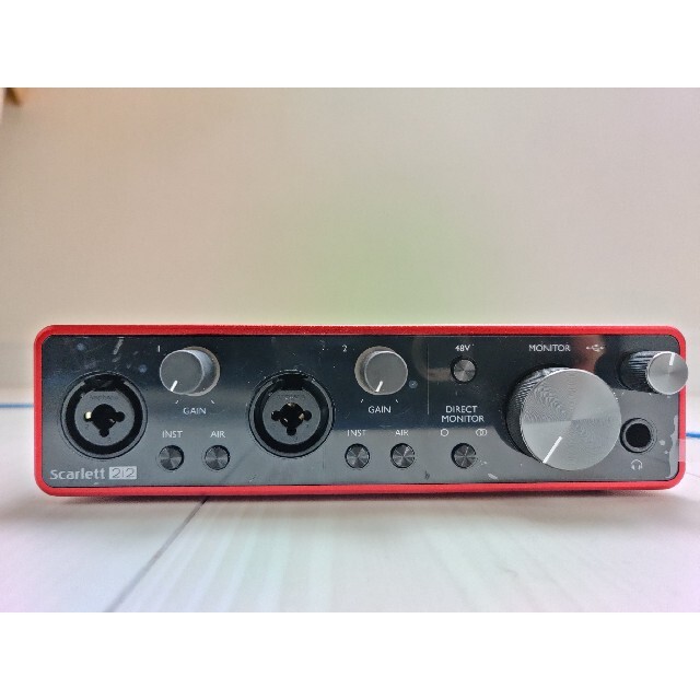 Focusrite Scarlett 2i2 Gen3オーディオインターフェイス 楽器のDTM/DAW(オーディオインターフェイス)の商品写真