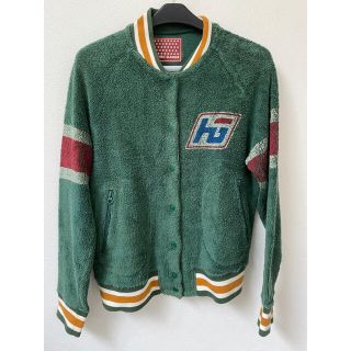 ヒステリックグラマー(HYSTERIC GLAMOUR)のヒステリックグラマー パイル ブルゾン スタジャン ロゴ 90s(スタジャン)