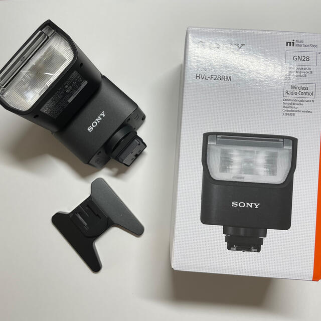 Sony HVL-F28RM - Hot-shoe clip-on flash - 28 (m) - for Sony ZV-1;  Cyber-shot DSC-RX10; VLOGCAM ZV-1G; a6100; a6600; a7 IV; a7C; a7s III; a9  II 