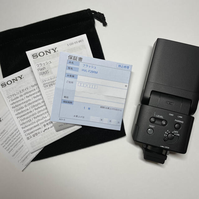 SONY(ソニー)のSONY フラッシュ HVL-F28RM スマホ/家電/カメラのカメラ(ストロボ/照明)の商品写真