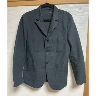 エンジニアードガーメンツ(Engineered Garments)のコットンベッドフォードジャケット(黒)(テーラードジャケット)