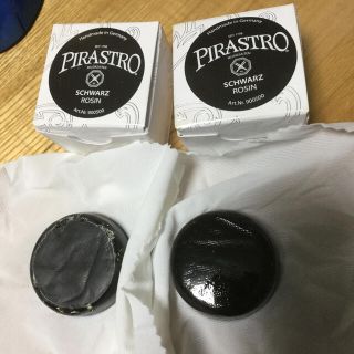 pirastro 弦楽器 松脂  ２セット  バイオリン、チェロ(ヴァイオリン)