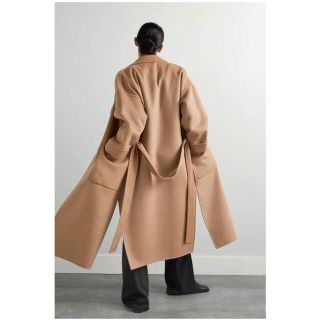 ザラ(ZARA)のZARA パッチポケット付きコート　オーバーコート　ロングコート　ガウンコート(ロングコート)