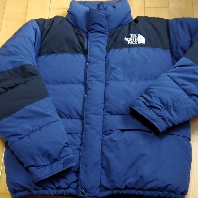 【美品】ザノースフェイス（THE NORTH FACE）ツートンダウンジャケット