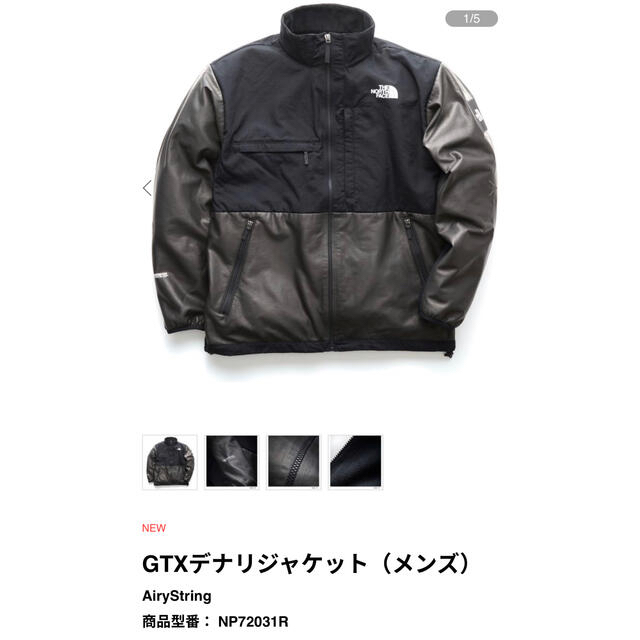 THE NORTH FACE 直営店限定 GTXデナリジャケット2020年モデルレザー