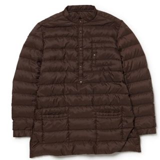 ノンネイティブ(nonnative)のnonnative ノンネイティブ プルオーバーダウンシャツ BROWN 1(ダウンジャケット)