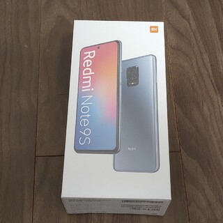 アンドロイド(ANDROID)のXiaomi REDMI NOTE 9S GLACIER WHITE 128GB(スマートフォン本体)