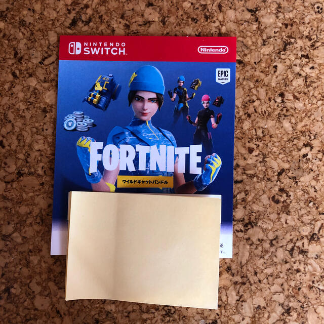 Switch Fortnite コードのみ　未使用