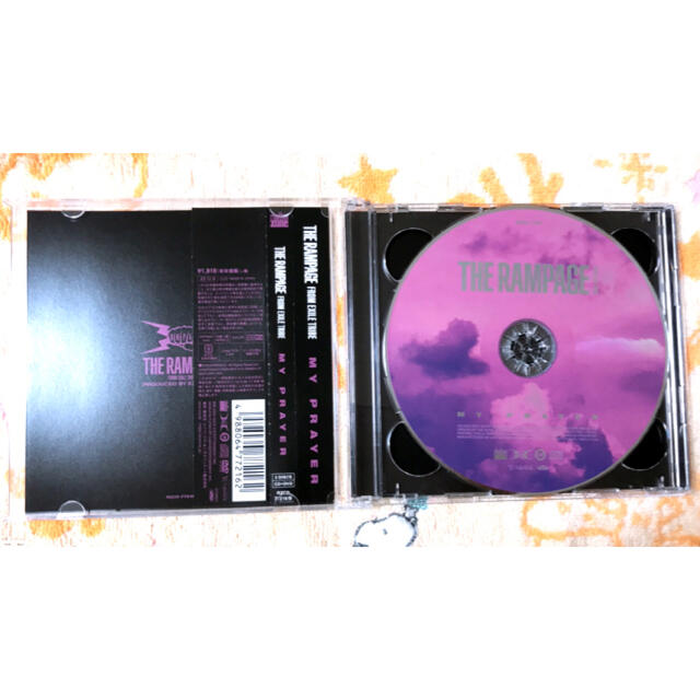 THE RAMPAGE(ザランページ)のTHE  RAMPAGE 最新シングル「MY PRAYER」CD+DVD エンタメ/ホビーのCD(ポップス/ロック(邦楽))の商品写真