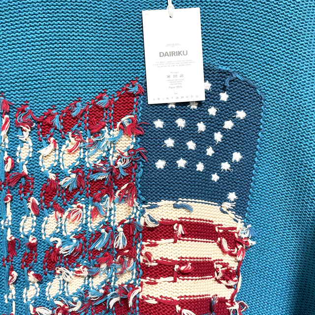 ニット⊇ SUNSEA - DAIRIKU Inside Out America knitの通販 by Yu｜サンシーならラクマ けましたが