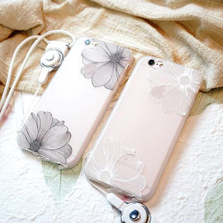本当に可愛い❣️レースの花のiPhone6/6s ケース(iPhoneケース)