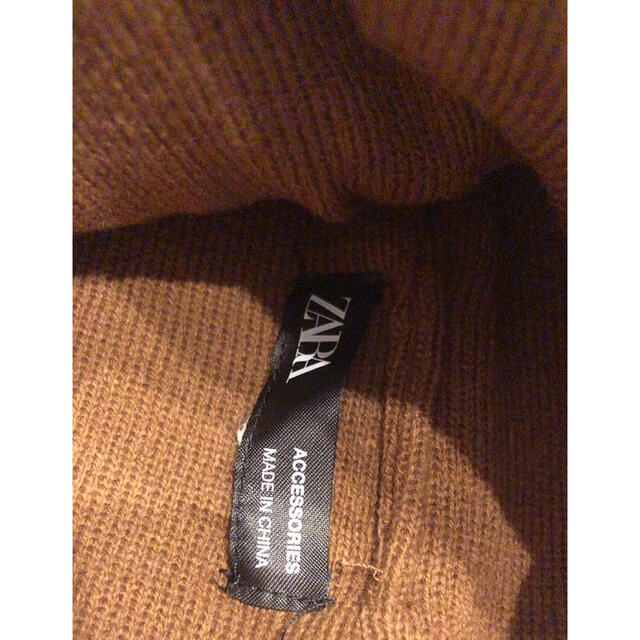 ZARA(ザラ)の最終値下げ　ザラベビー　耳つきニット帽　クマ耳ニット帽 キッズ/ベビー/マタニティのこども用ファッション小物(帽子)の商品写真