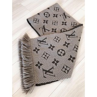 ルイヴィトン(LOUIS VUITTON)のルイヴィトン  ロゴウールマフラー　(マフラー/ショール)