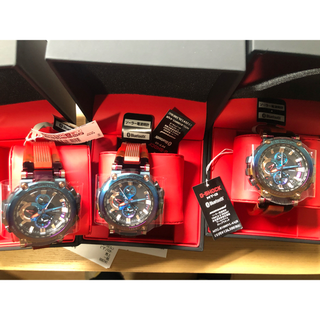 憧れ G-SHOCK - 2本 G-SHOCK MT-G 火山雷 MTG-B1000VL-4AJR 腕時計